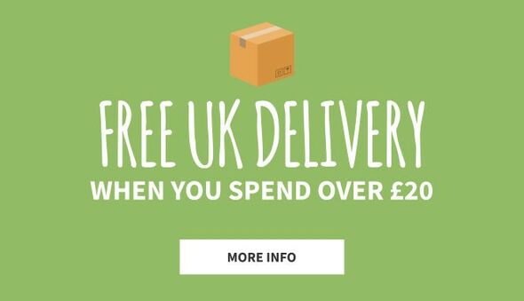 Free UK Shipping when you spend over £20