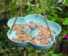 Bamboo Bird Bath & Feeder
