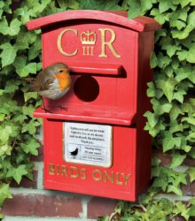 Bird House Post Box