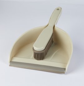Dustpan and Rubber Brush Set